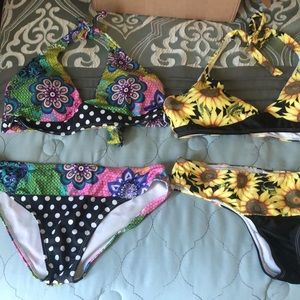 2 Large SHEIN Bikinis